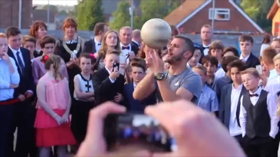 freestyler performing at an event