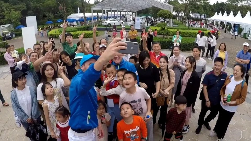 golf event in china